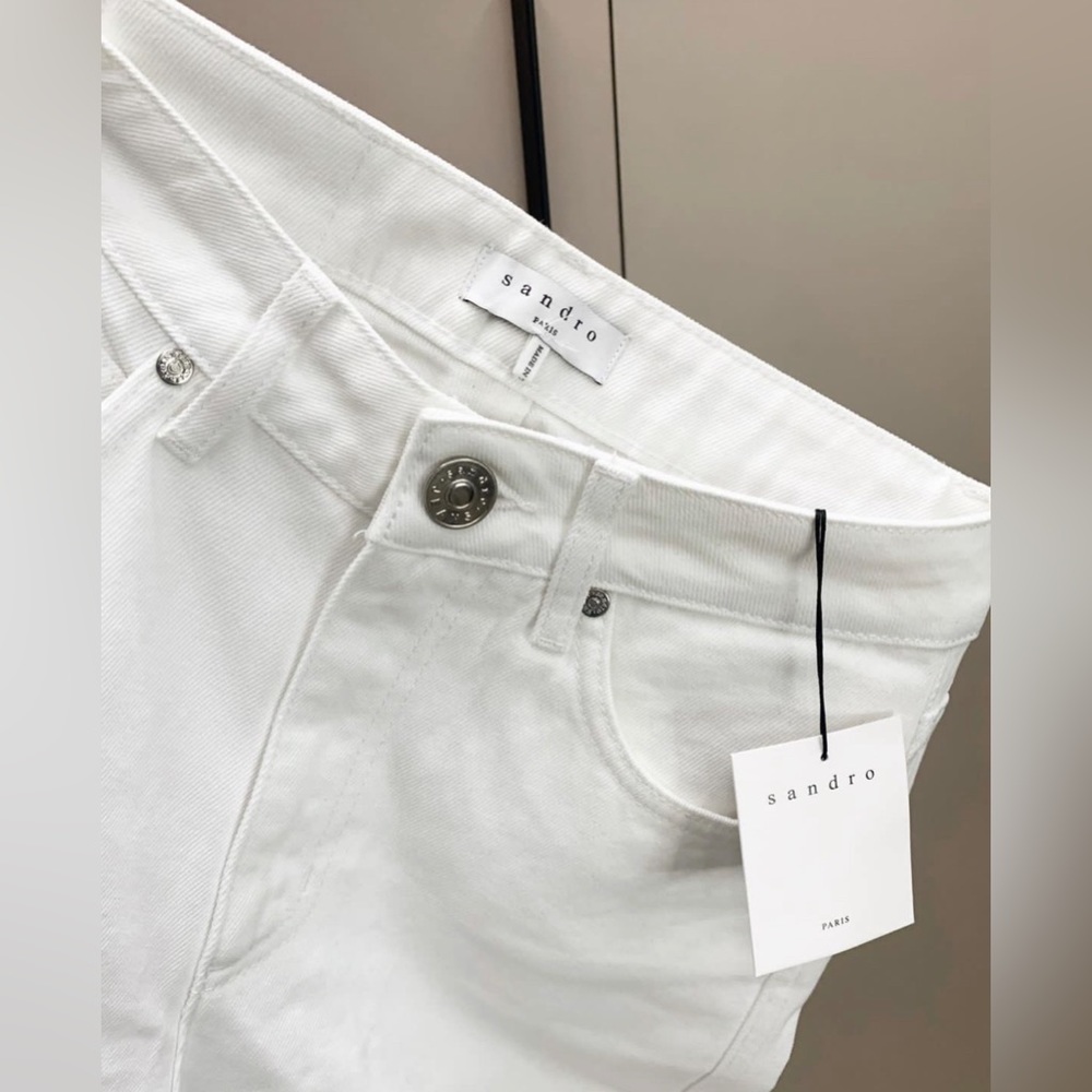 Sandro white jeans- BRAND NEW WITH TAGS
